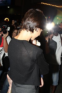 Katie Holmes at Little Mermaid - Suri Cruise - Katie Holmes (back)