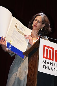 Renaming of Biltmore Theater - Kate Levin