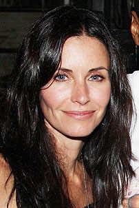 Courteney Cox Visits Hairspray - Courteney Cox 