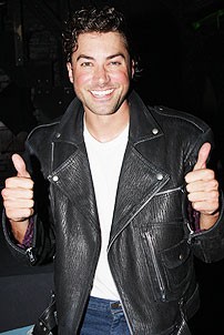 Ace Young Grease Opening - Ace Young (thumbs up)