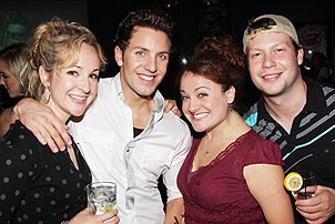 Ace Young Grease Opening - Amber Stone - Joe Komara - Christina Siyrich - Kevin Quillon