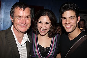 Ace Young Grease Opening - Martin Pakledinaz - Lindsay Mendez - Josh Rouah