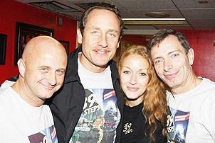 39 Steps CD Signing - Cliff Saunders - Sam Robards - Jennifer Ferrin - Arnie Burton