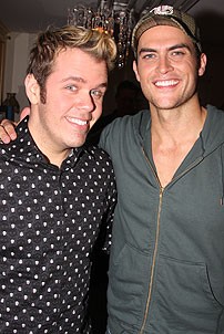 Perez Hilton Show Hopping - Perez Hilton - Cheyenne Jackson
