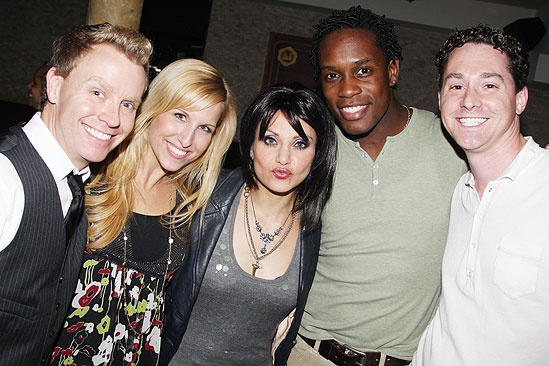 Orfeh Portrait at Tony DiNapoli - Rusty Mowery - Tiffany Engen - Orfeh - Rod Harrelson - Josh Franklin 