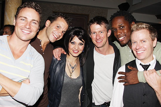 Orfeh Portrait at Tony DiNapoli - Bryan West - Nick Kenkel - Orfeh - Jason Gillman - Rod Harrelson - Rusty Mowery