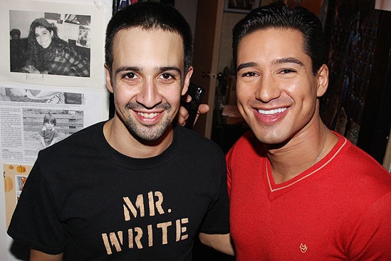 Mario Lopez at In The Heights – Lin-Manuel Miranda – Mario Lopez