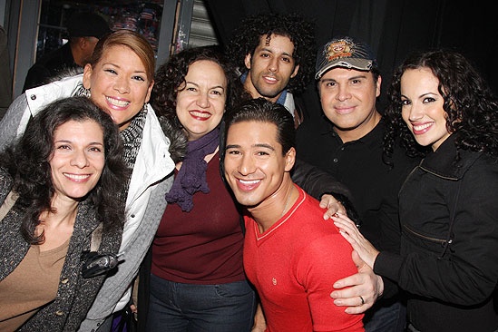 Mario Lopez at In The Heights – Blanca Camacho – Doreen Montalvo – Olga Merediz – Luis Salgado – Eliseo Roman – Nina Lafarga – Mario Lopez