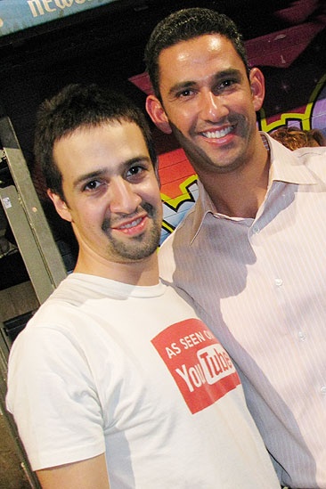 Jorge Posada at In the Heights – Lin-Manuel Miranda – Jorge Posada