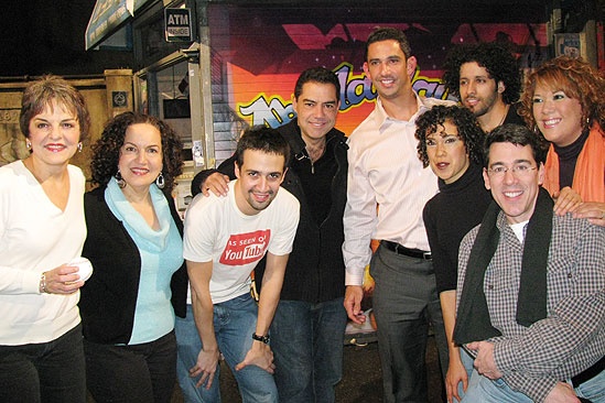 Jorge Posada at In the Heights – Jorge Posada – Lin-Manuel Miranda – Priscilla Lopez – cast