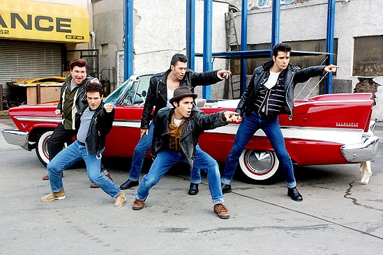 Grease Thanksgiving Day parade – rehearsal