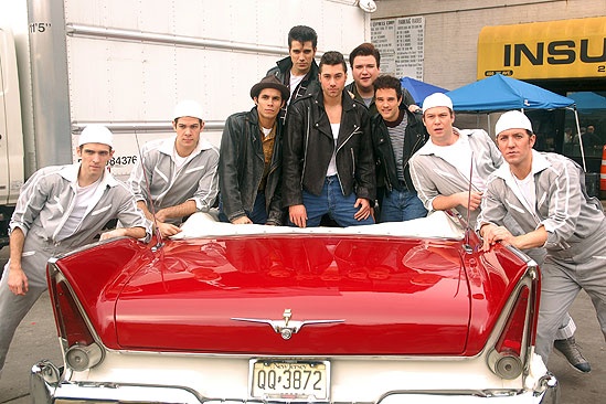 Grease Thanksgiving Day parade – group