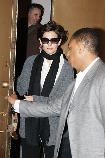 Tom Cruise and David Beckham at All My Sons – Katie Holmes