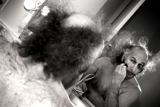 Slava’s Snowshow backstage - lead