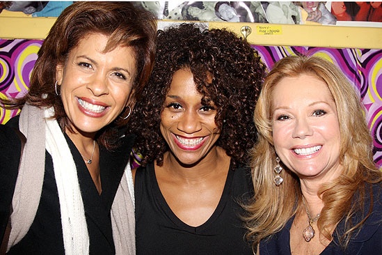 The Today Show visits Hairspray – Hoda Kotb – Judine Richards – Kathie Lee Gifford