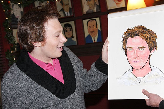 Clay Aiken at Sardi's - Clay Aiken - Max Klimavicius 2