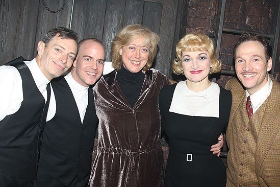 The 39 Steps at Helen Hayes Theater – Arnie Burton – Jeffrey Kuhn – Maria Aitken – Francesca Faridany – Sean Mahon
