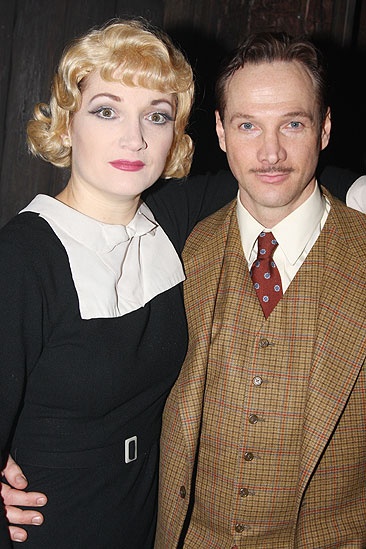 The 39 Steps at Helen Hayes Theater – Francesca Farindany – Sean Mahon
