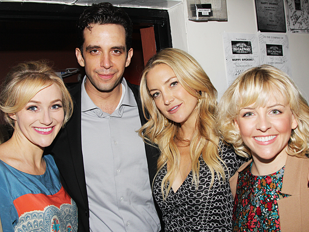 Betsy Wolfe - Nick Cordero - Kate Hudson - Helene Yorke