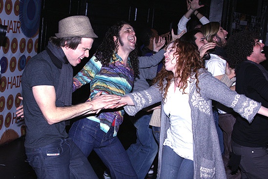 Hair Meet and Greet – Gavin Creel – Anthony Hollock – Megan Reinking