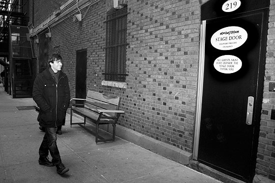 A Day in the Life of Adam Fiorentino – stage door