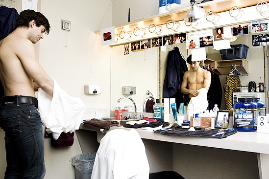 A Day in the Life of Adam Fiorentino – shirtless