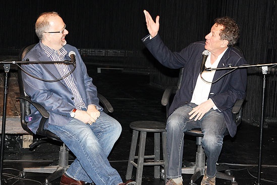 Geoffrey Rush and Doug Wright at NYTW – Doug Wright – Geoffrey Rush
