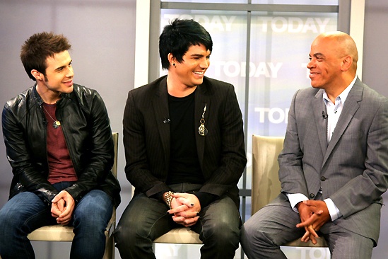 Idols on Today – Kris Allen – Adam Lambert – Rickey Minor