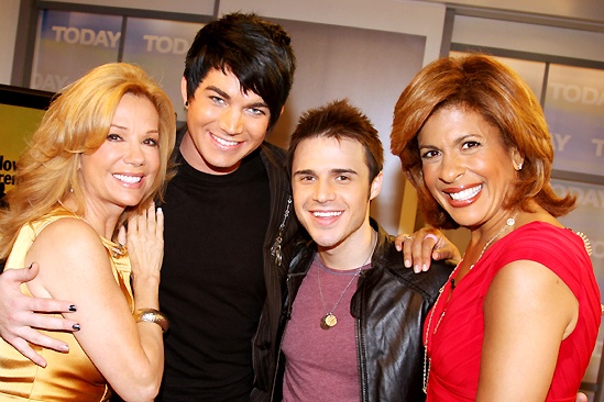 Idols on Today – Kathie Lee Gifford – Adam Lambert – Kris Allen – Hoda Kotb